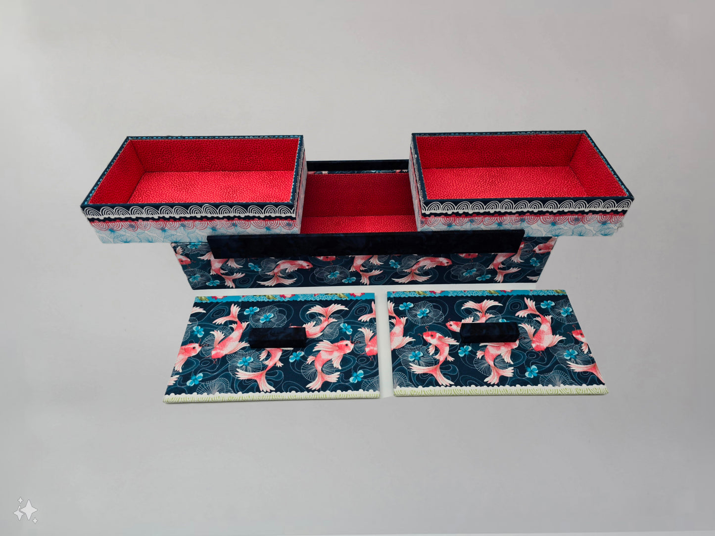 Cartonnage Kit - Bev's Knitting Needles Box / Tool Box