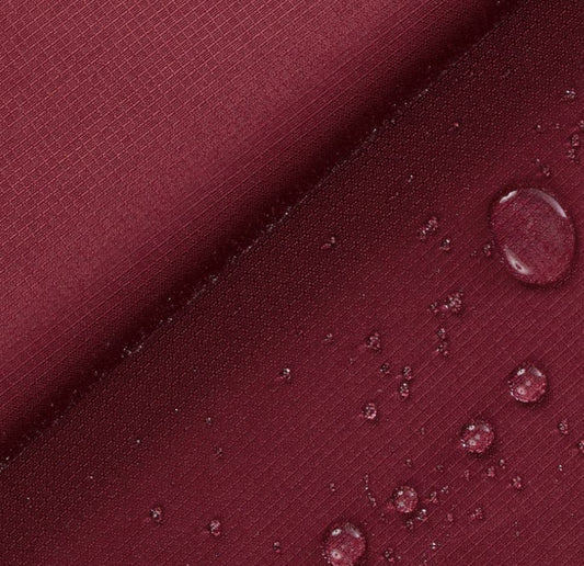 Ottertex Waterproof 200 Denier PU Coated Polyester Ripstop - Burgundy