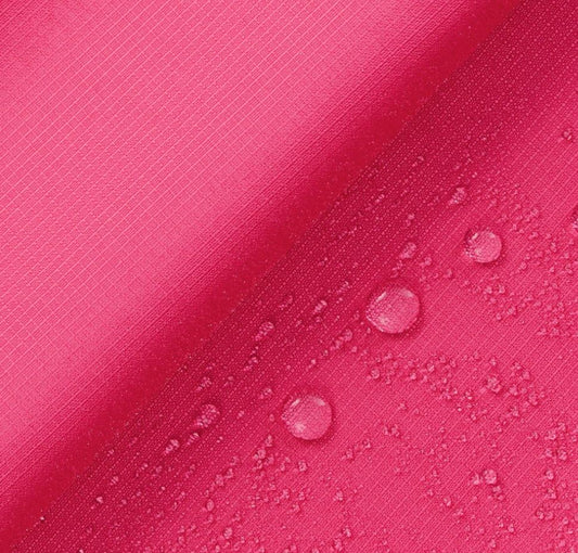 Ottertex Waterproof 200 Denier PU Coated Polyester Ripstop - Fuchsia