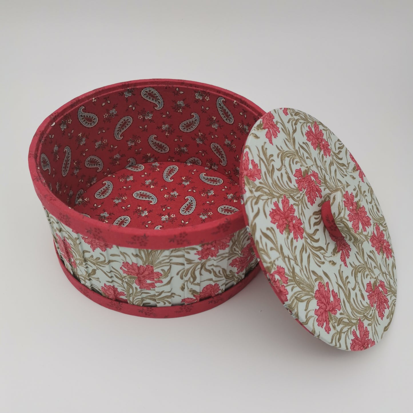 Cartonnage Kit - Round Box with Fluted Sides