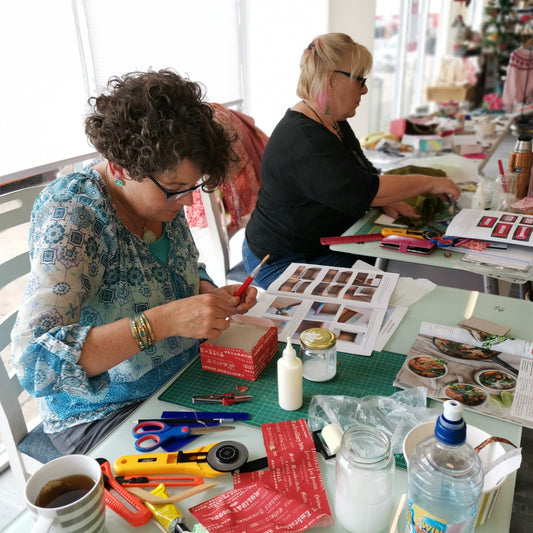 One Day "Guided" Cartonnage Workshop - Hanmer Springs Sunday 11th June 2023