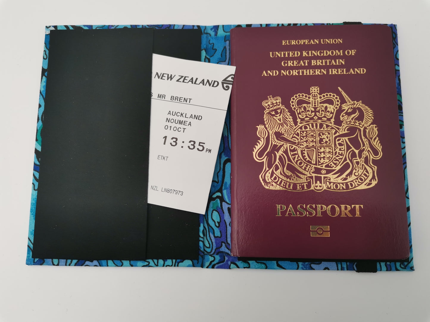 Cartonnage Kit - Passport Cover With Secure Protective RFID Chip Blocker!