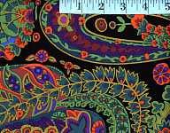 Kaffe Fassett Remnants - Paisley Jungle Moss