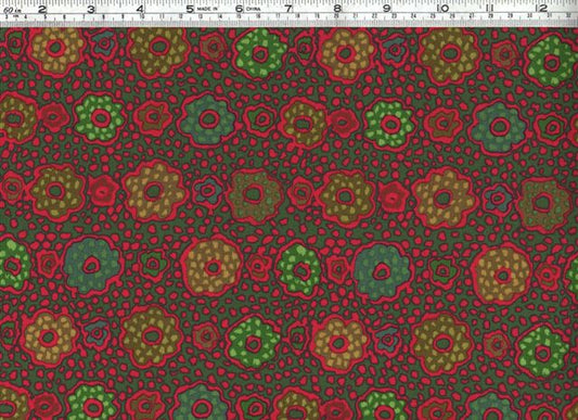 Kaffe Fassett Remnants - Samarkand Red & Green